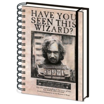 Cuaderno A5 Sirius Black Harry Potter