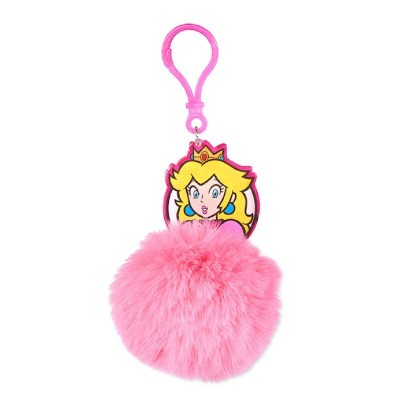 Llavero Pompom Peach Super Mario Bros