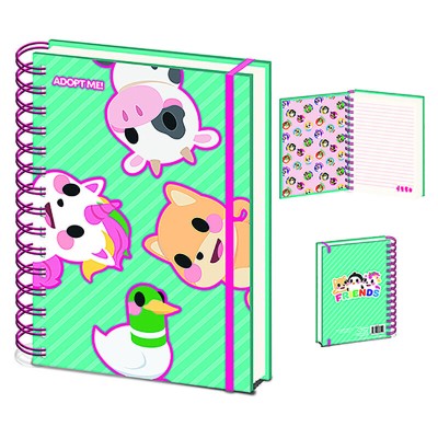 Cuaderno A5 Adopt Me!