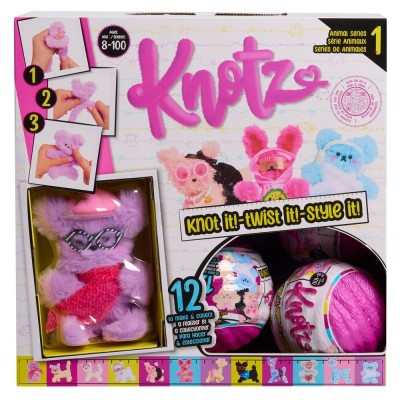 Capsula sorpresa peluche Knots surtido