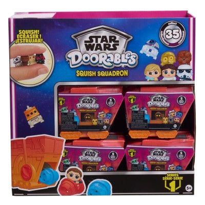 Figuras sorpresa Squish Squadron Star Wars Doorables