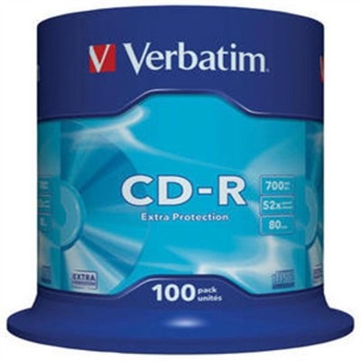 Verbatim cd r 700mb 48x tarrina 100