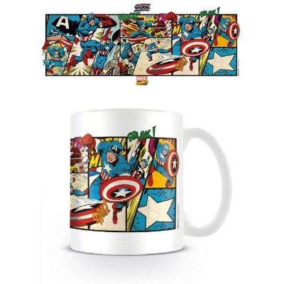 Taza Capitan America Marvel 315ml