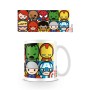 Taza Personajes Kawaii Marvel 315ml