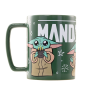 Taza funda de peluche Grogu Mandalorian Star Wars 440ml