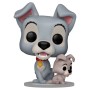 Figura POP Disney La Dama y el Vagabundo Tramp with Puppy