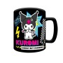 Taza funda de peluche Kuromi Hello Kitty 440ml