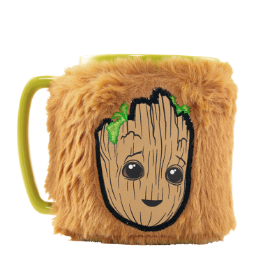 Taza funda de peluche Groot Guardianes de la Galaxia Marvel 440ml