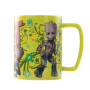 Taza funda de peluche Groot Guardianes de la Galaxia Marvel 440ml