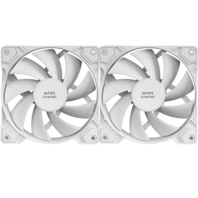 Ventilador mars gaming mfpwmx2w 2 x