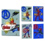 Set 2 Cuadernos ejercicios A5 Los Vengadores Avengers Marvel