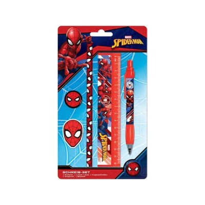 Blister papeleria Spiderman Marvel