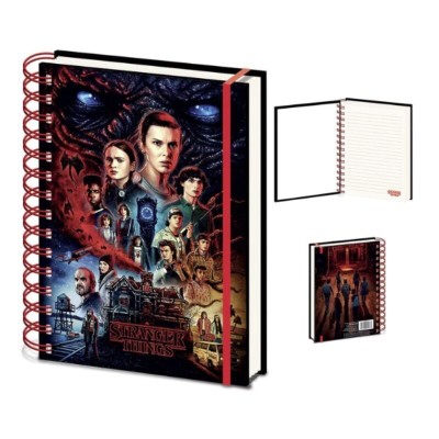 Cuaderno A5 Stranger Things