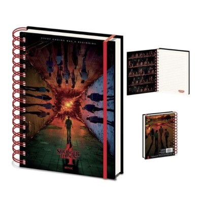 Cuaderno A5 Stranger Things