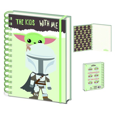 Cuaderno A5 The Mandalorian Star Wars