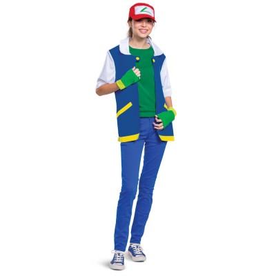 Disfraz Ash Ketchum Pokemon adulto