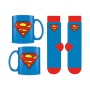 Set Taza y Calcetines Logo Superman DC Comics