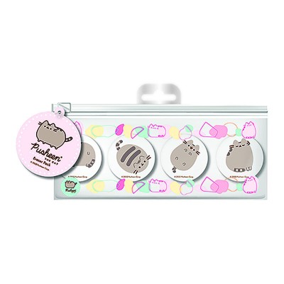 Portatodo con 4 gomas de borrar Pusheen