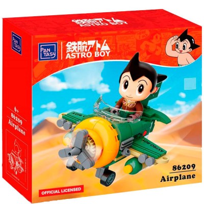 Kit Construccion Astro Boy Avion Astro Boy 161pzs