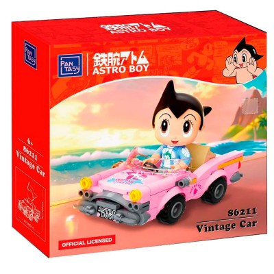 Kit Construccion Astro Boy Coche Vintage Astro Boy 130pzs