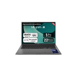 Portatil lg gram 16zd90t - g core ultra 5 225h 16gb ssd512gb freedos 16 pulgadas