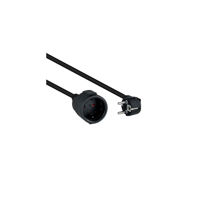 Cable alimentacion schuko nanocable 2m macho - hembra