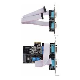Tarjeta puertos startech ps74adf - serial - card 4x rs232