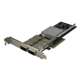 Tarjeta red startech pex40gqsfdpi 2x qsfp+
