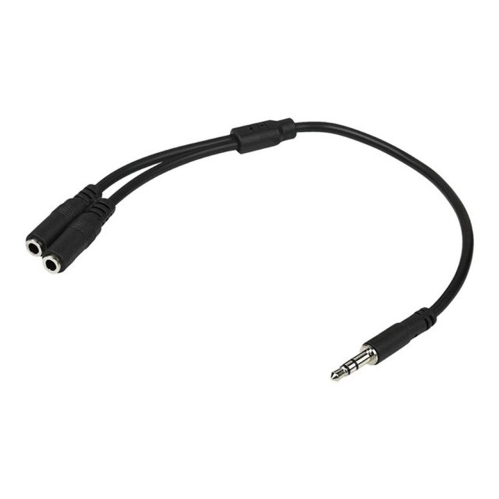 Cable jack 3.5mm startech 0.20m macho - hembra