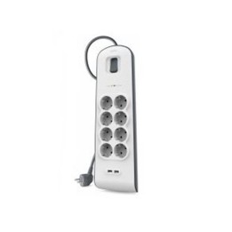 Regleta alimentacion belkin bsv804vf2m - v2 8 tomas
