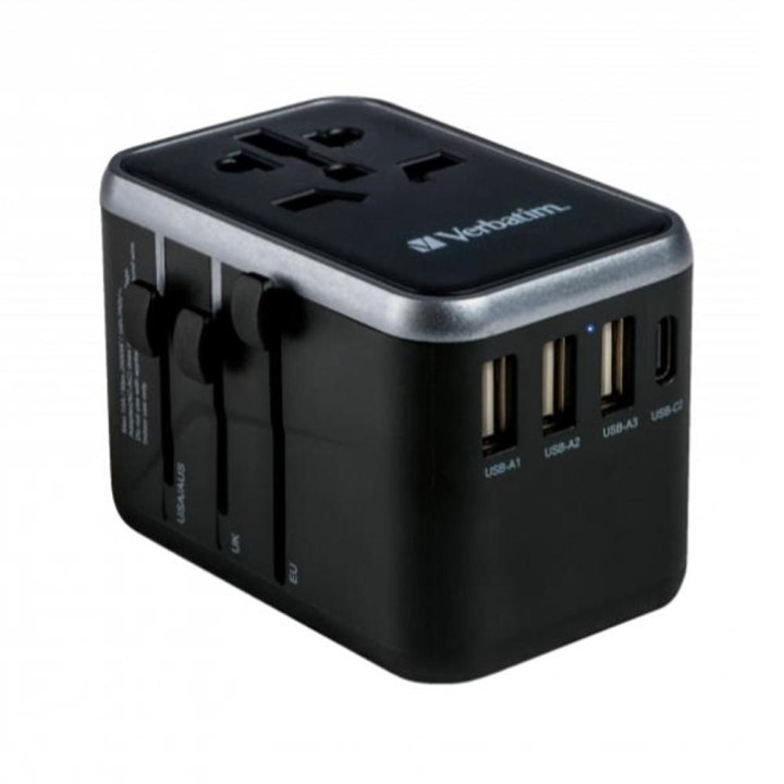 Cargador universal verbatim uta - 04 61w