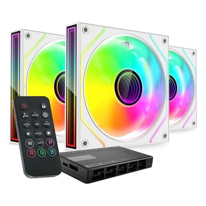 Ventilador caja mars gaming mf3dprokit argb
