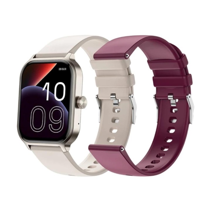 Smartwatch spc smartee duo 3 1.93 pulgadas blanco + correa