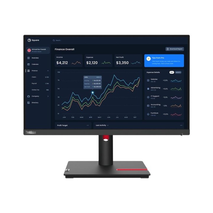 Monitor lenovo thinkvision t22i - 30 21.5 pulgadas fhd