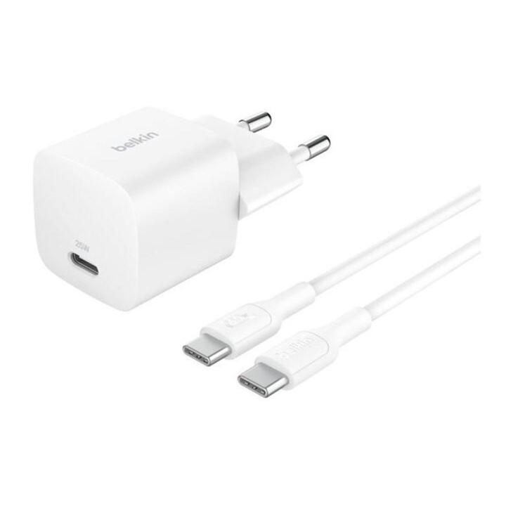 Cargador pared belkin wca012kq1mwh - b6 25w 1x