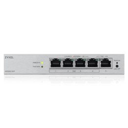 Switch 5 puertos zyxel gs1200 - 5hpv3 5 puertos 5xgb (4xpoe+) 68w