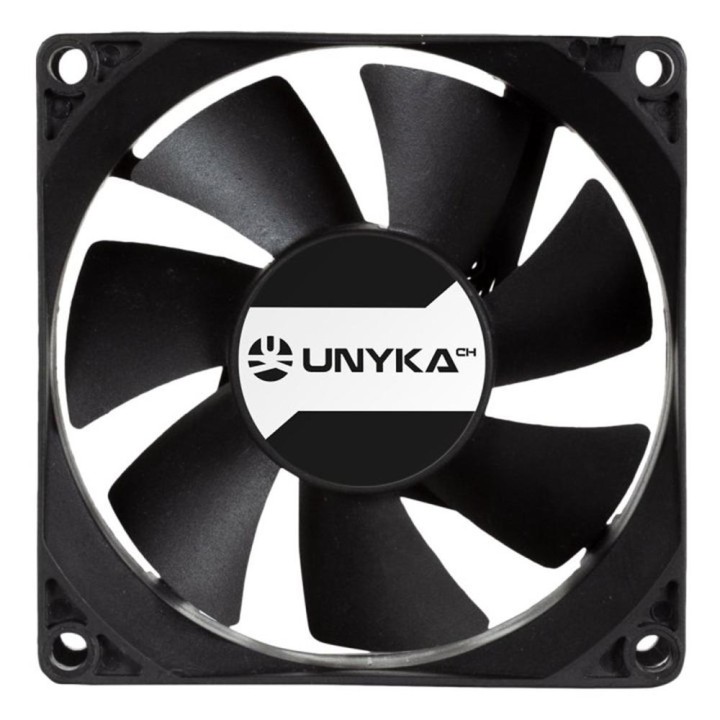 Ventilador caja unyka 80mm