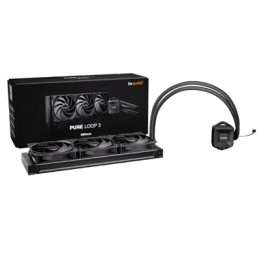Kit refrigeracion liquida be quiet! pure loop 3 3x 120mm negro