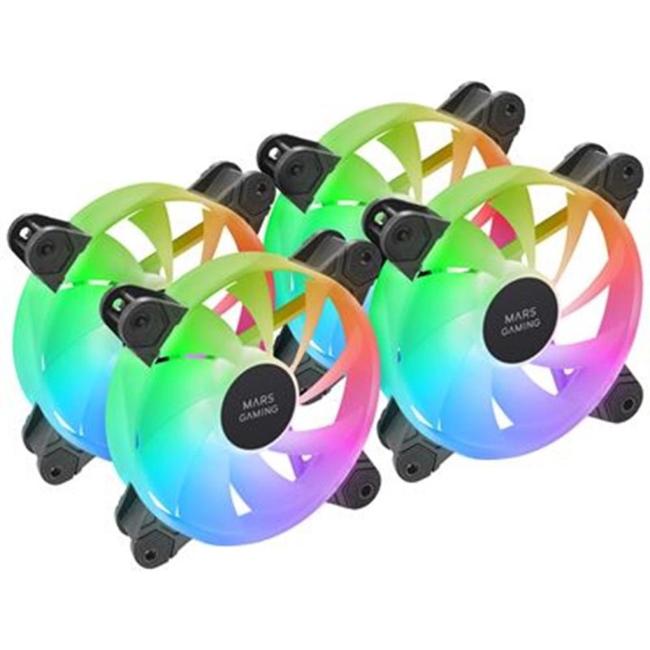 Ventilador caja mars gaming mf4a argb