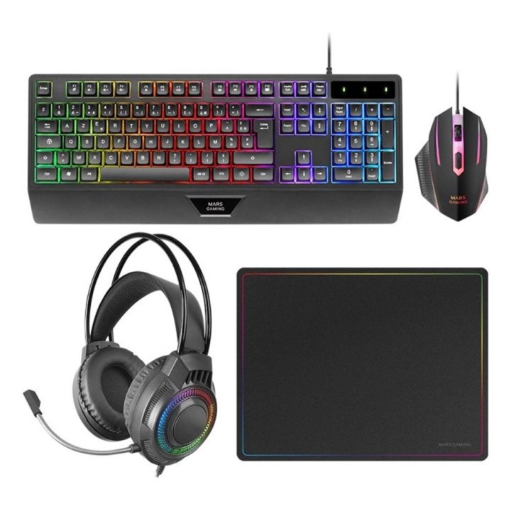 Kit teclado + raton mars gaming