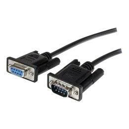 Cable db9 startech 1m macho - hembra negro