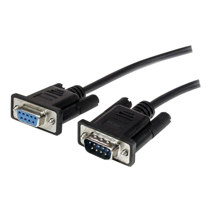 Cable db9 startech 1m macho - hembra negro