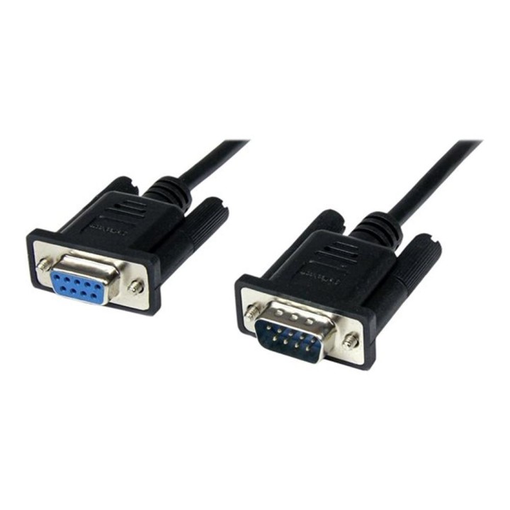 Cable db9 startech 1m macho - hembra negro