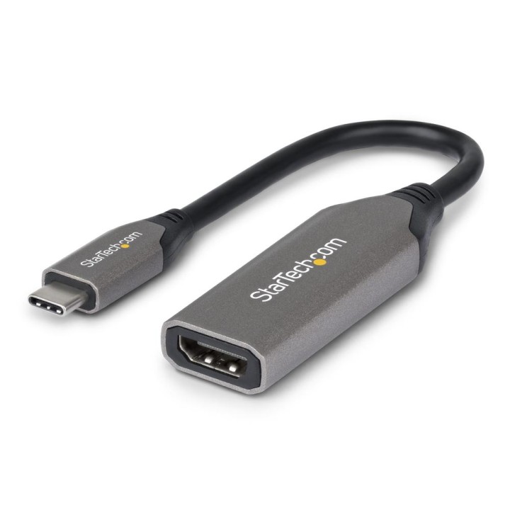Cable usb tipo c a hdmi 8k startech 0.20m - macho - hembra