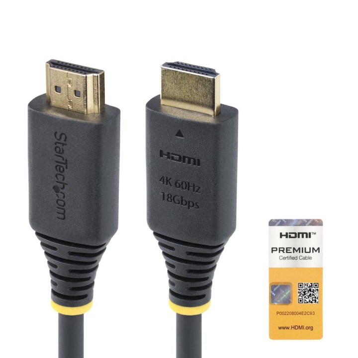 Cable hdmi 4k premium startech 1.5m - macho - macho