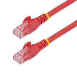 Cable de red startech latiguillo rj45 utp cat6 1.5m rojo