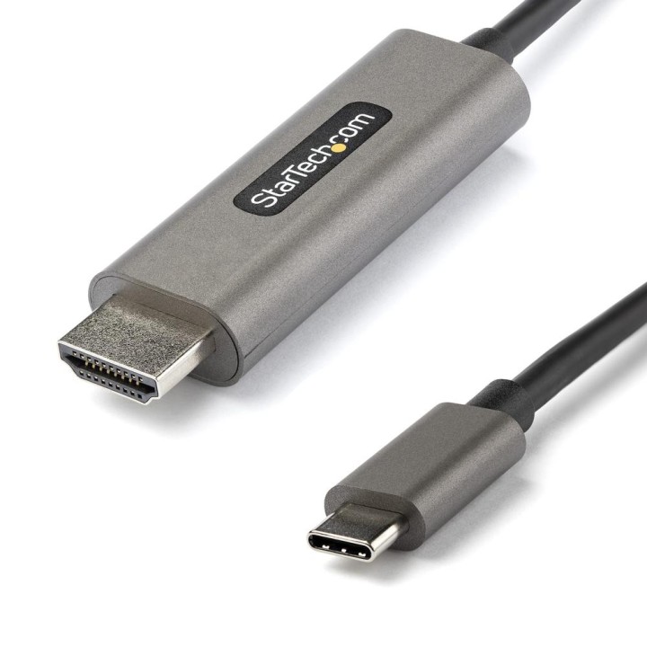Cable usb tipo c a hdmi 4k startech 5m - macho - macho