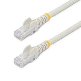 Cable de red startech latiguillo rj45 utp cat6 15m blanco