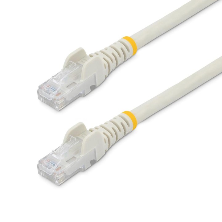 Cable de red startech latiguillo rj45 utp cat6 15m blanco