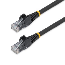 Cable de red startech latiguillo rj45 lszh utp cat6 3m negro